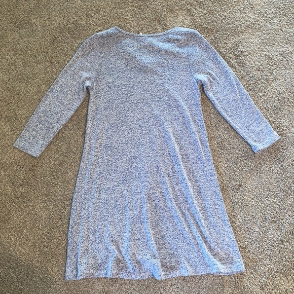 Poof Blue Long Sleeve Dress - Picture 3 of 6
